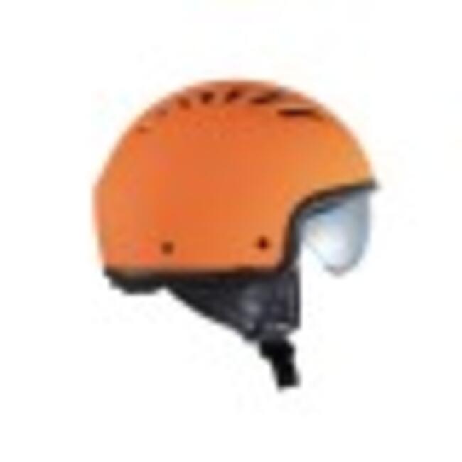 Casco Jet El'fresh Arancione Opaco Tucano Urbano